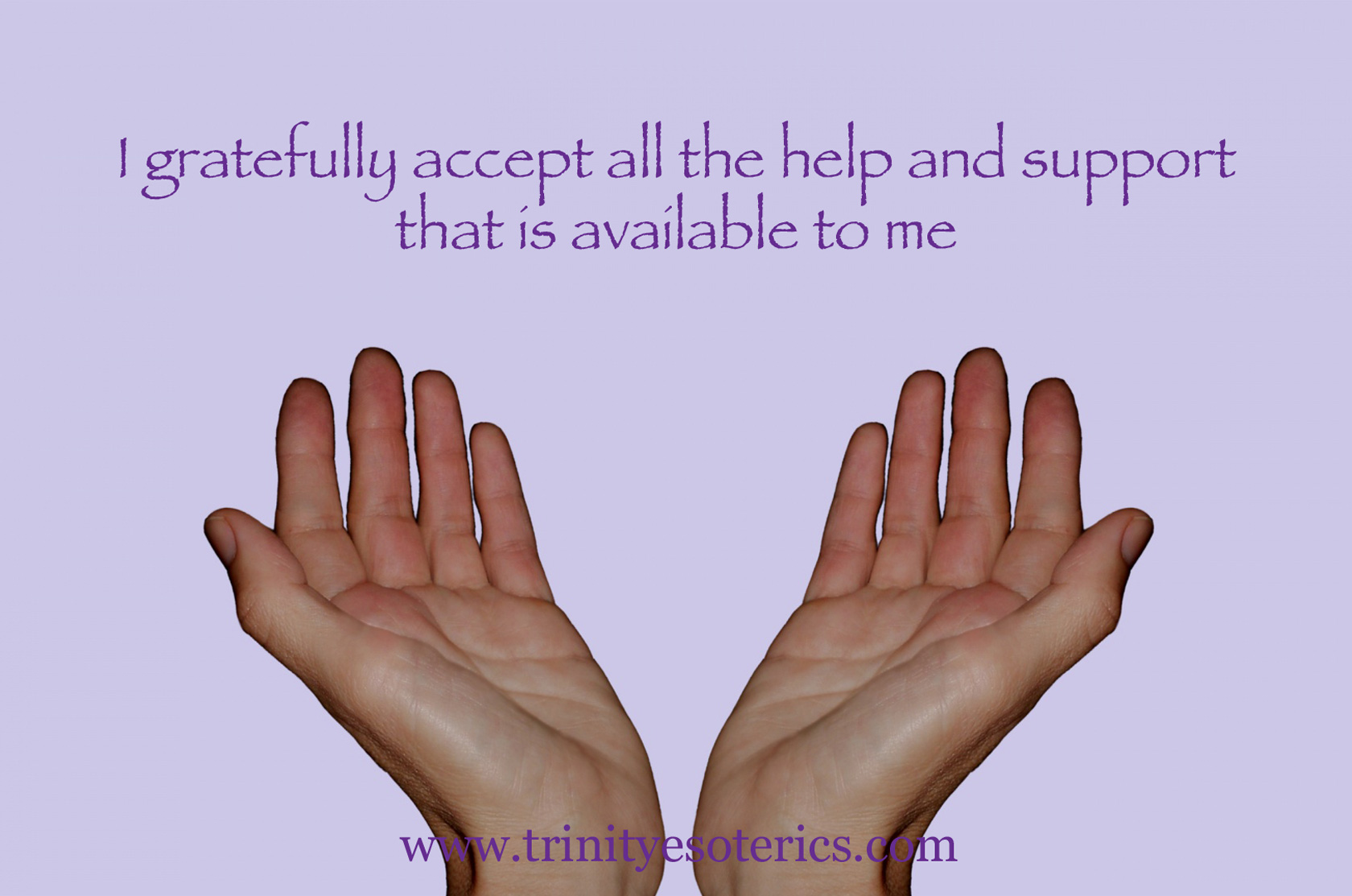 open receiving hands trinity esoterics