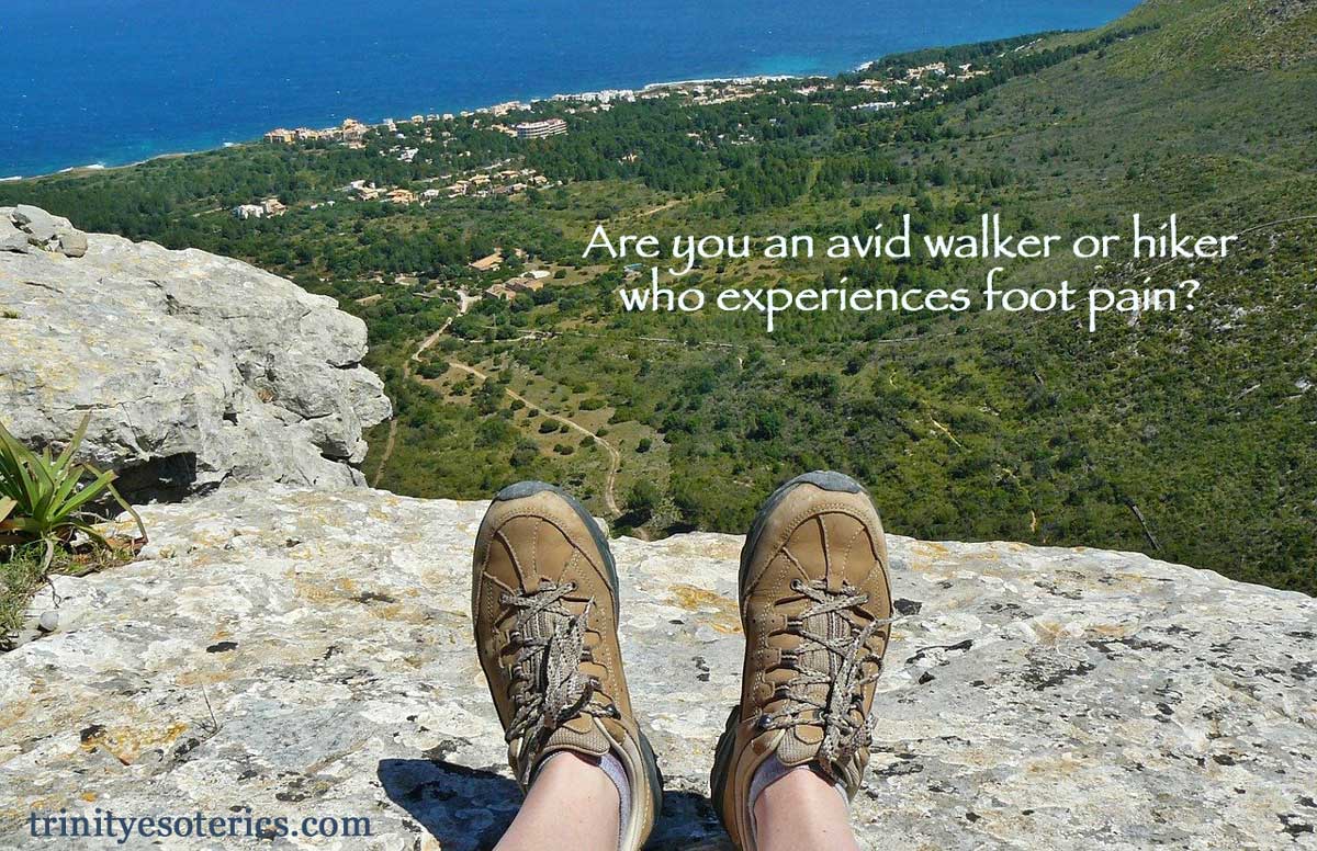 hiker's feet on mountain trinity esoterics