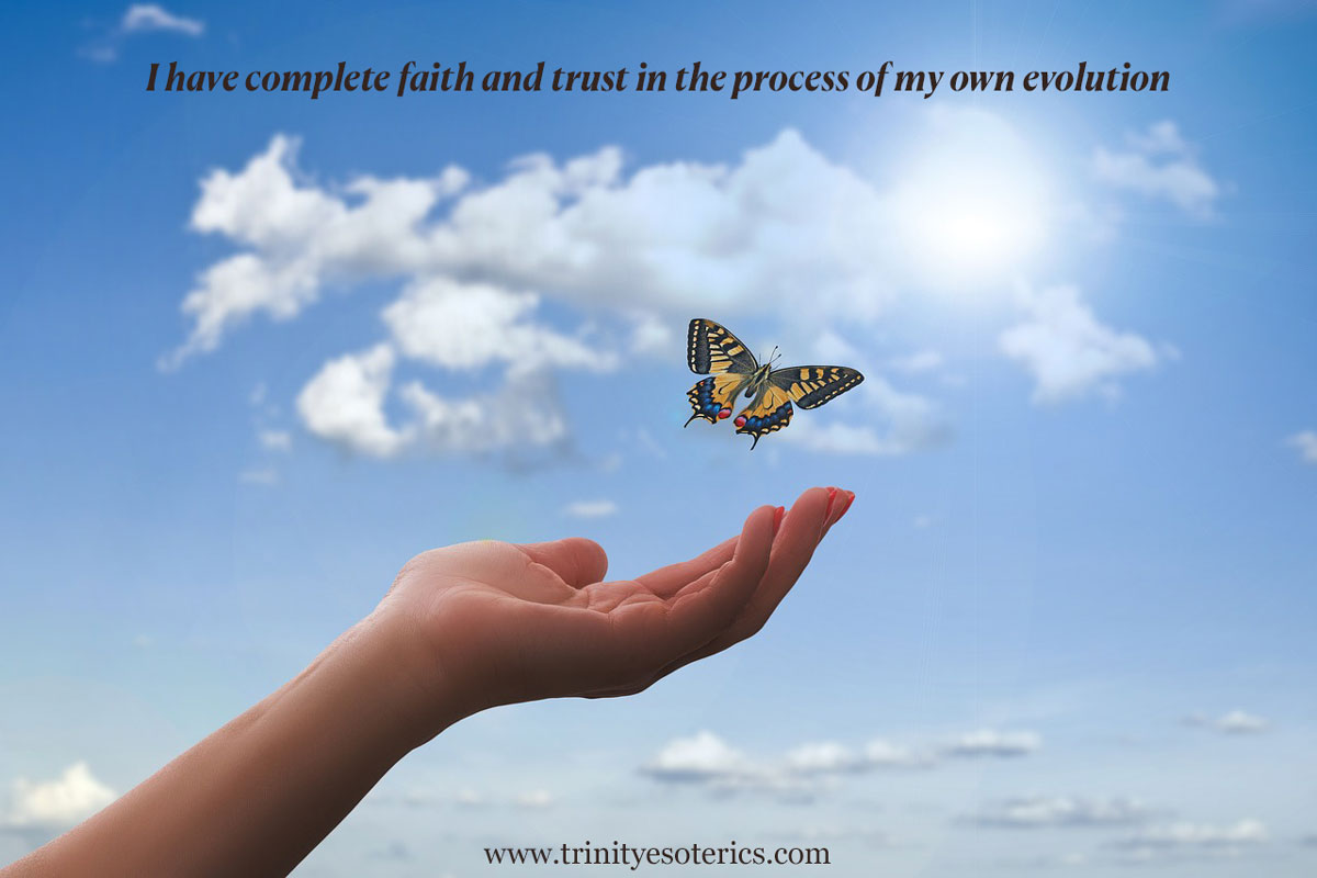 hand and butterfly trinity esoterics