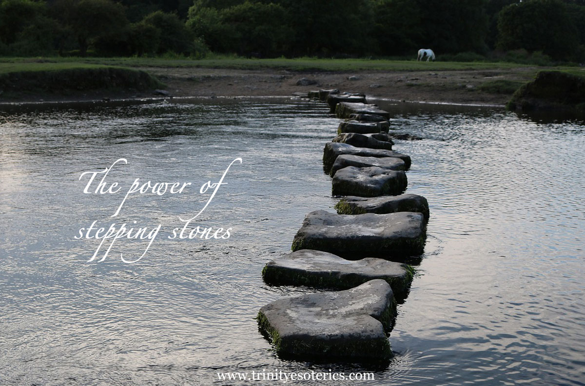 stepping stones across river trinity esoterics