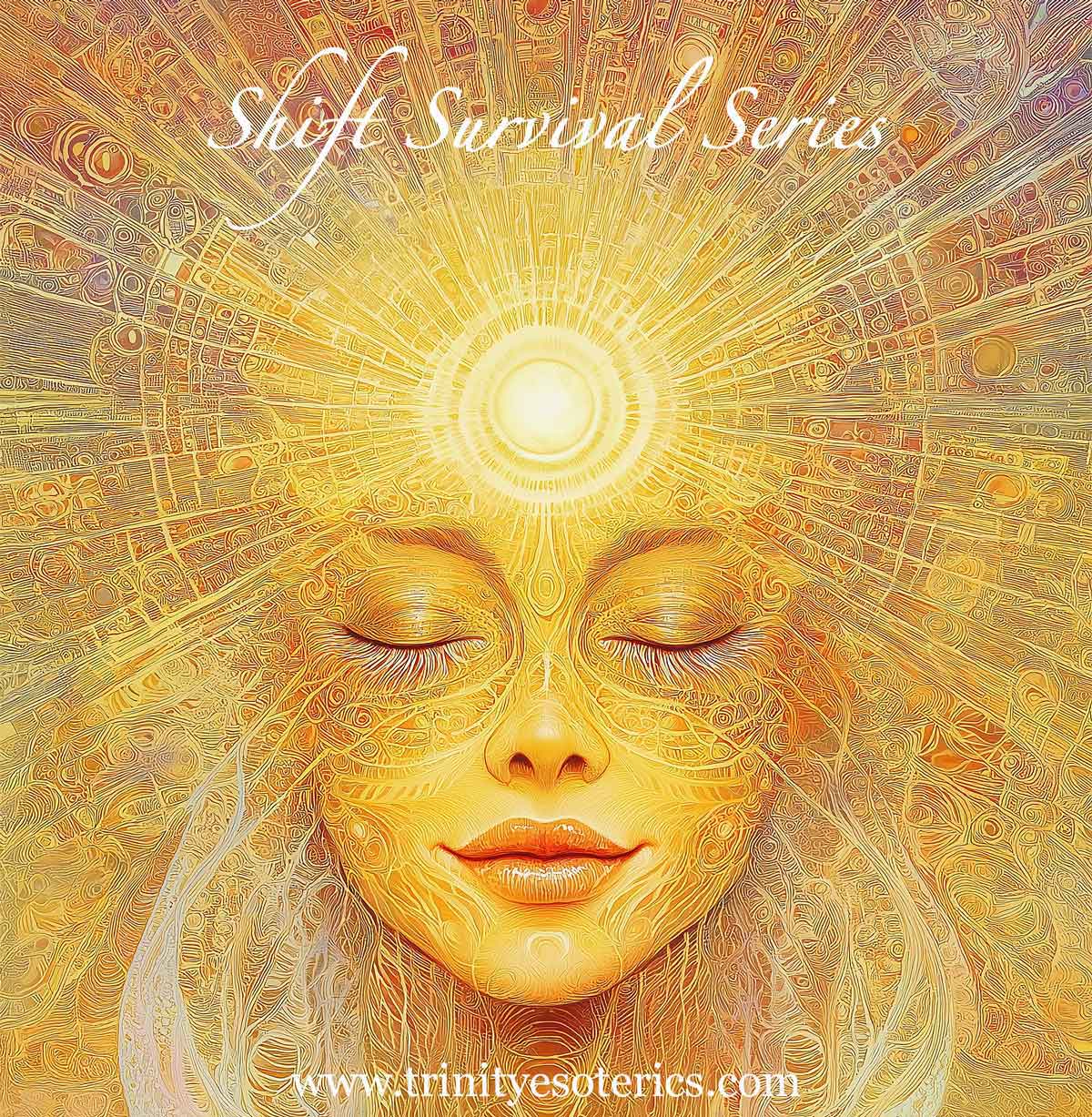 girl with energy shining out from within trinity esoterics
