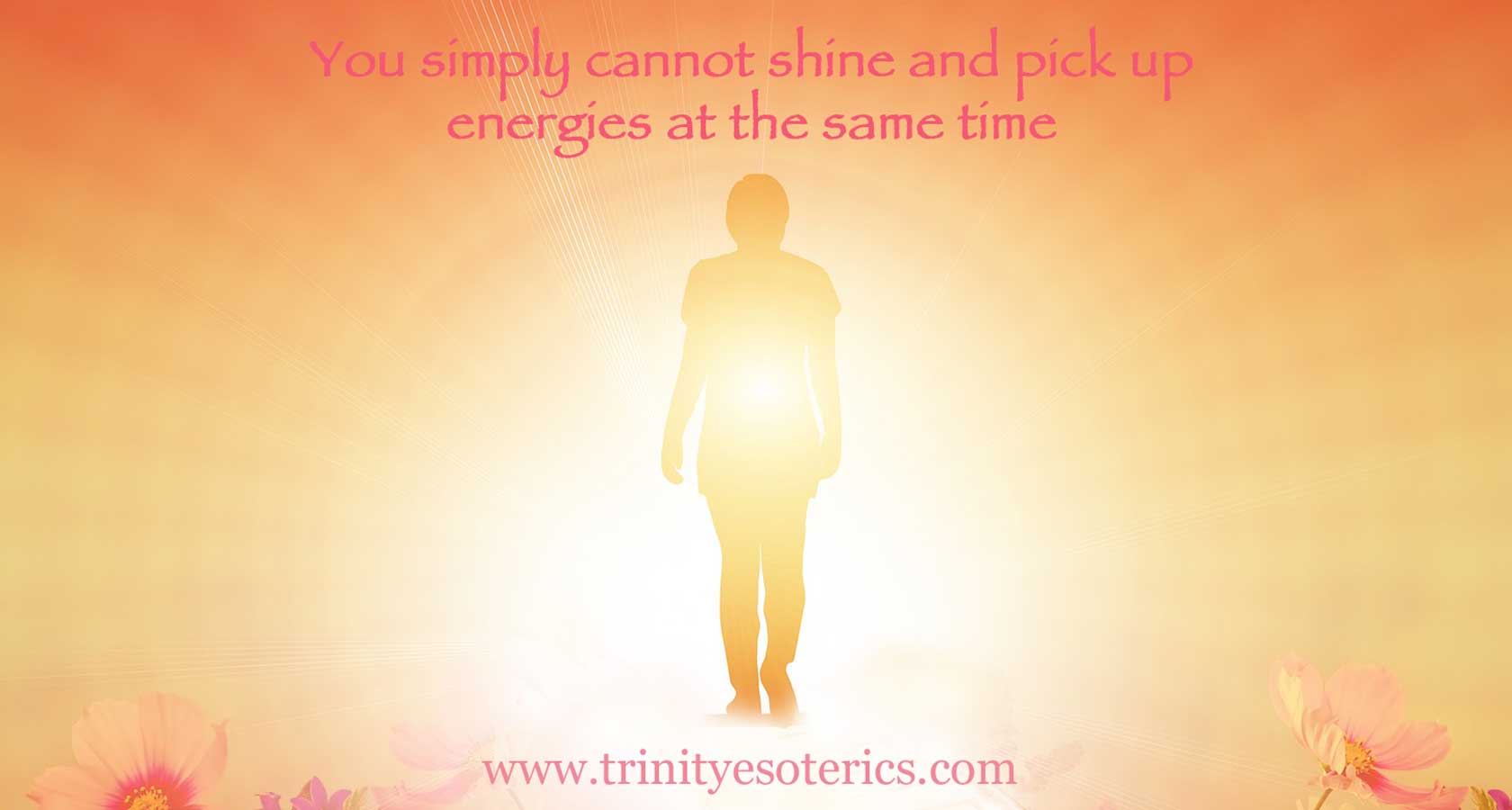 person shining with light trinity esoterics