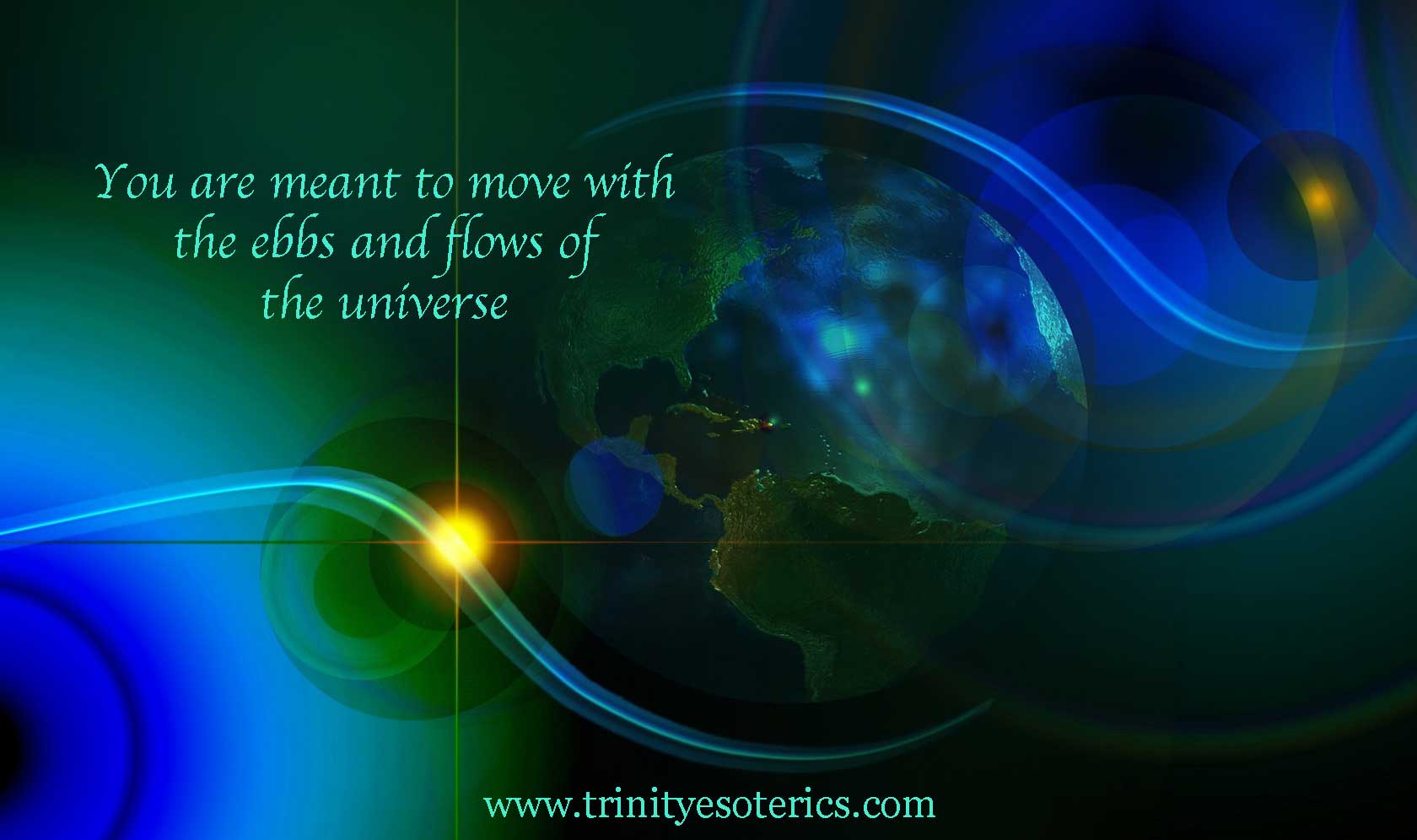 abstract flow trinity esoterics