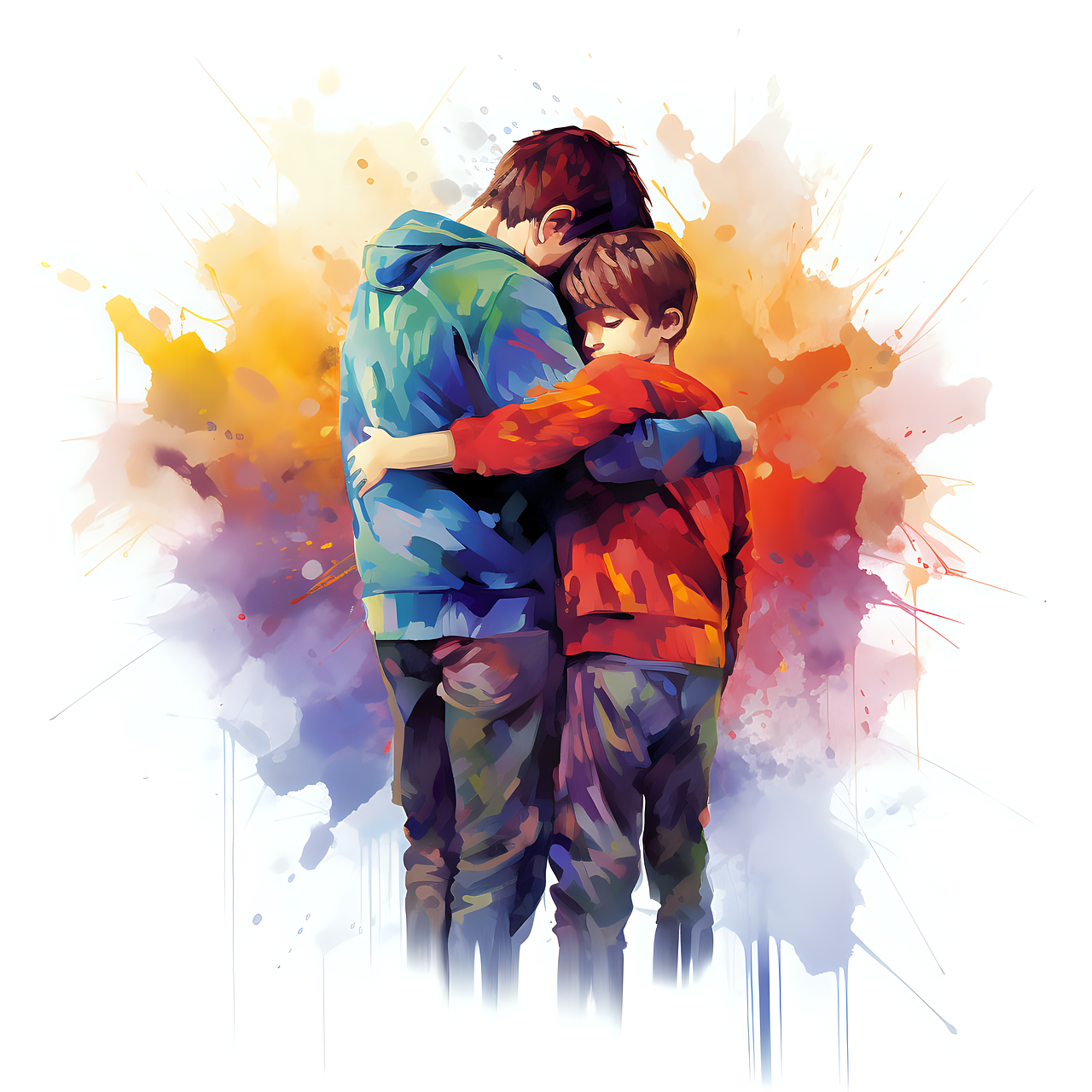 hugging brothers trinity esoterics