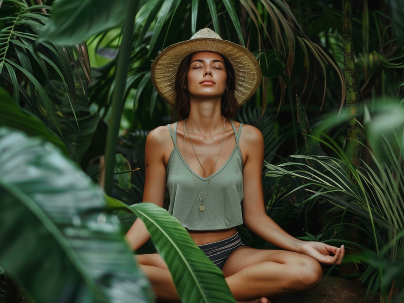 woman meditating trinity esoterics