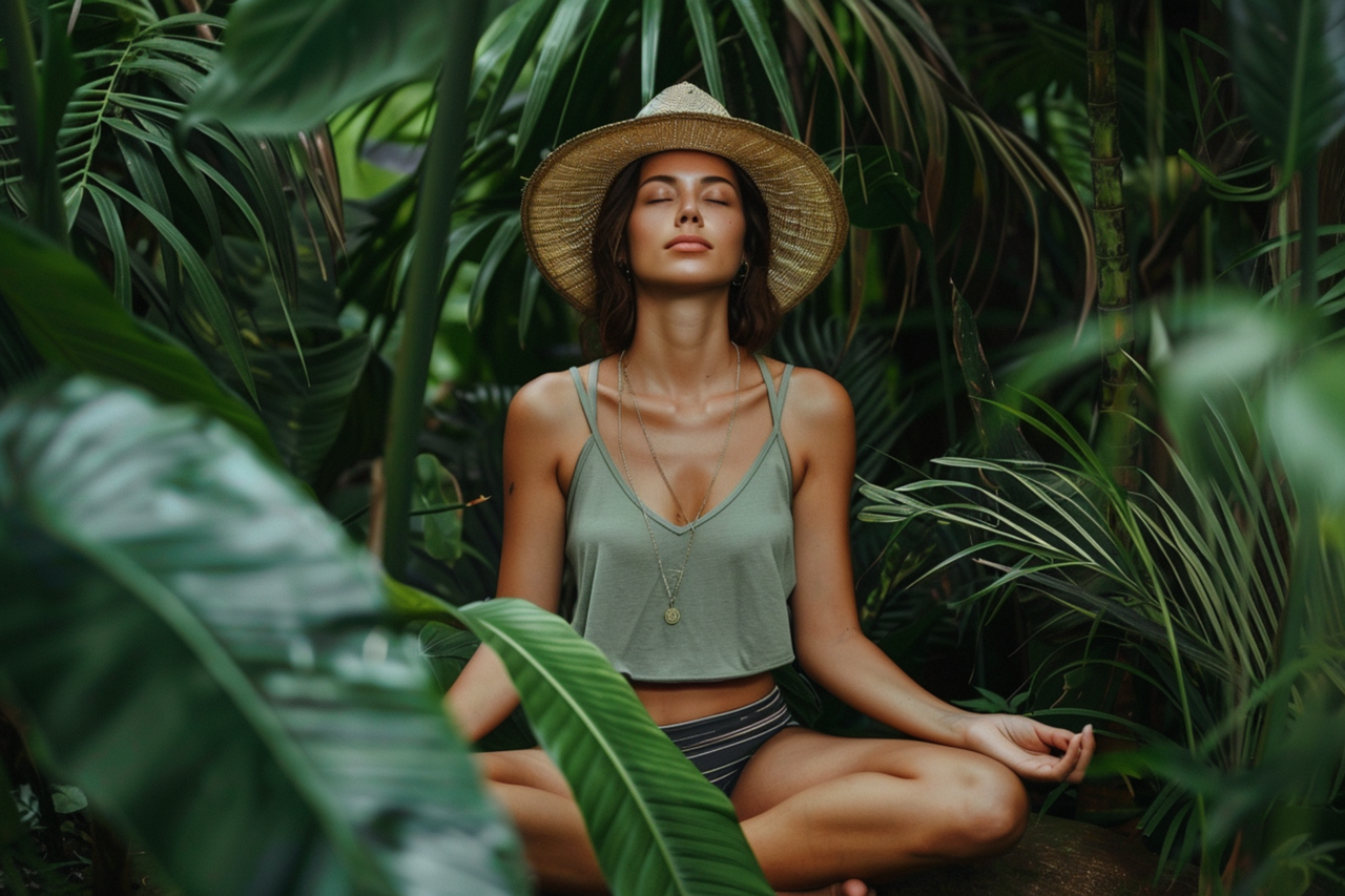 woman meditating trinity esoterics