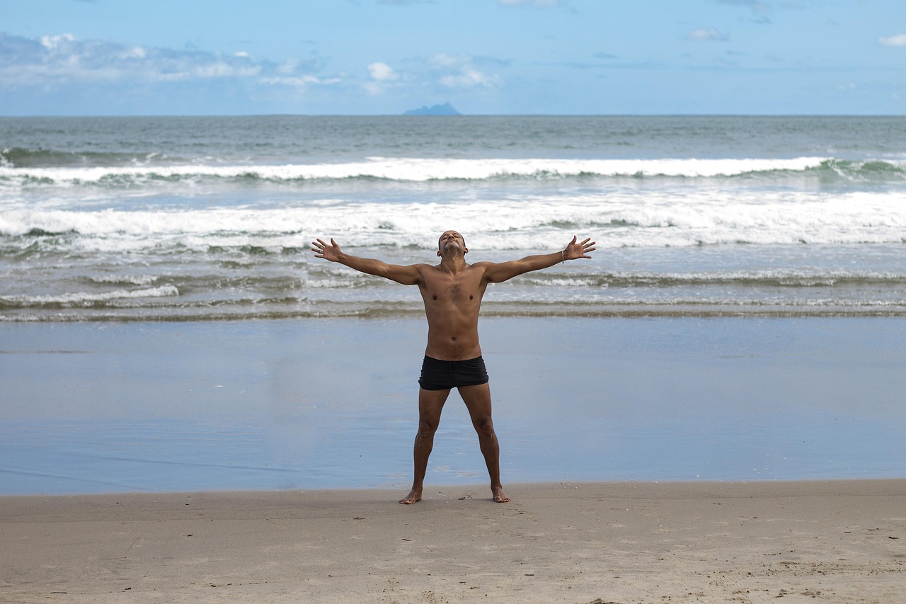 man embracing nature trinity esoterics