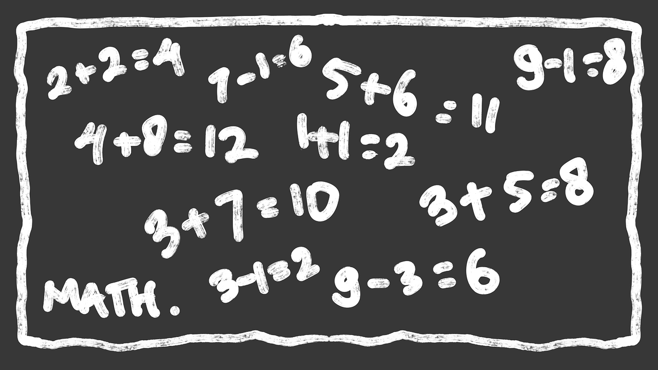 basic mathematics on a chalk board trinity esoterics