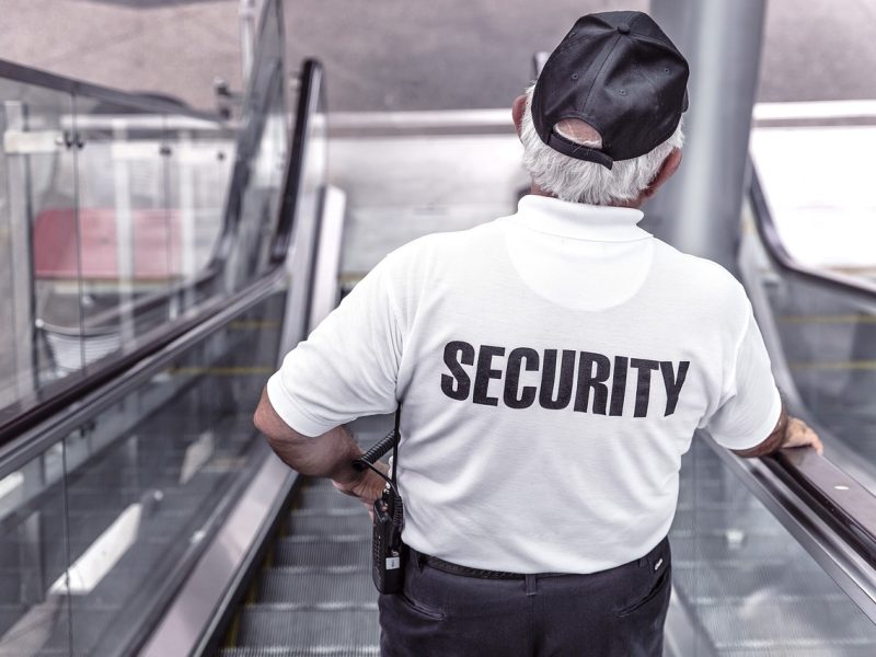 white haired security guard trinity esoterics
