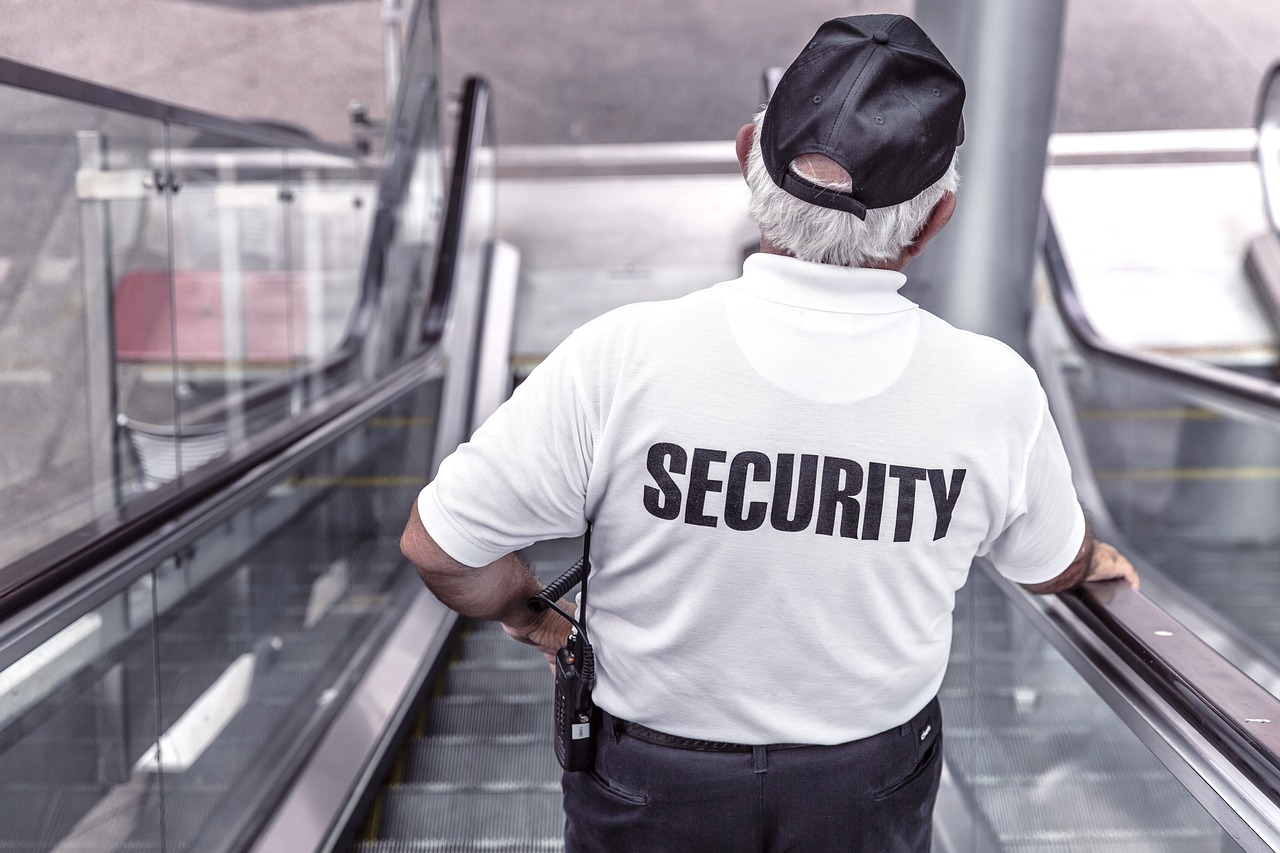 white haired security guard trinity esoterics