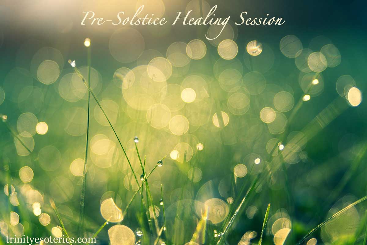 orbs of golden light on grass trinityesoterics