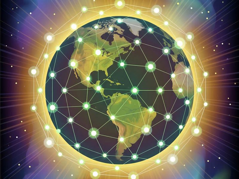 planet with light grids trinity esoterics
