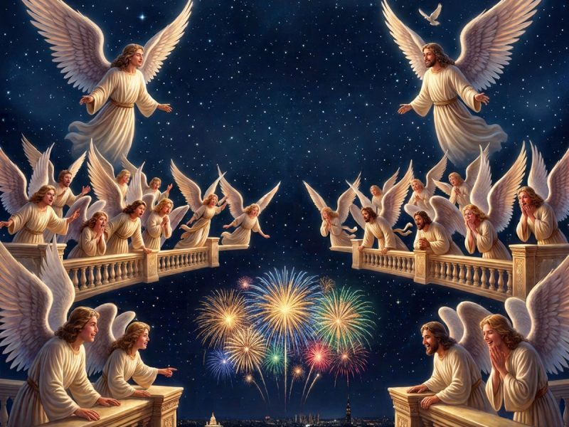 fireworks and angels trinity esoterics