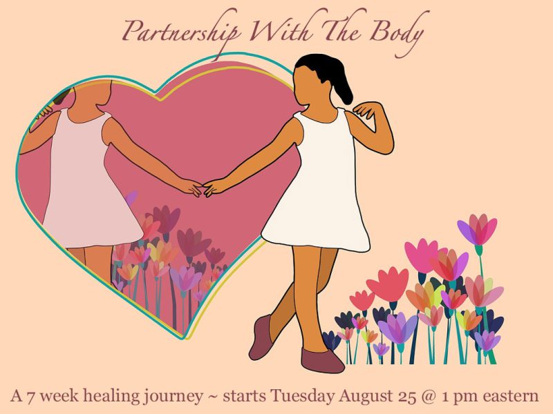 woman connected to her body with love trinity esoterics
