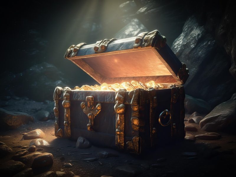 treasure chest opening trinity esoterics
