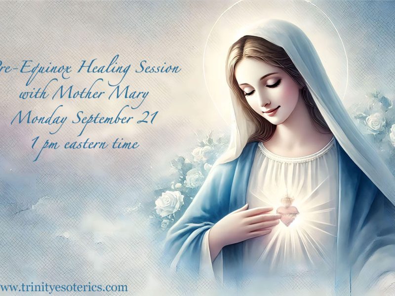 mother mary pointing to her sacred heart centre trinity esoterics