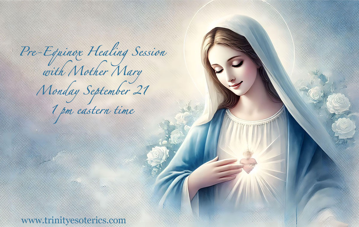 mother mary pointing to her sacred heart centre trinity esoterics