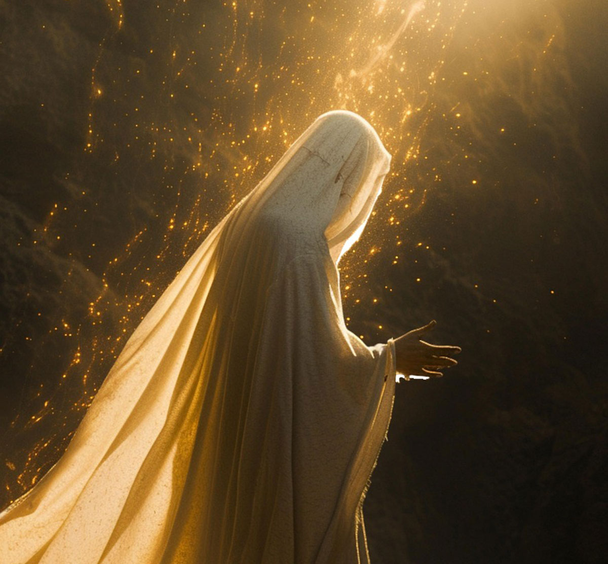 person receiving energies trinity esoterics