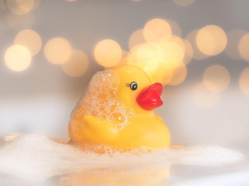 rubber duck with bubbles trinity esoterics